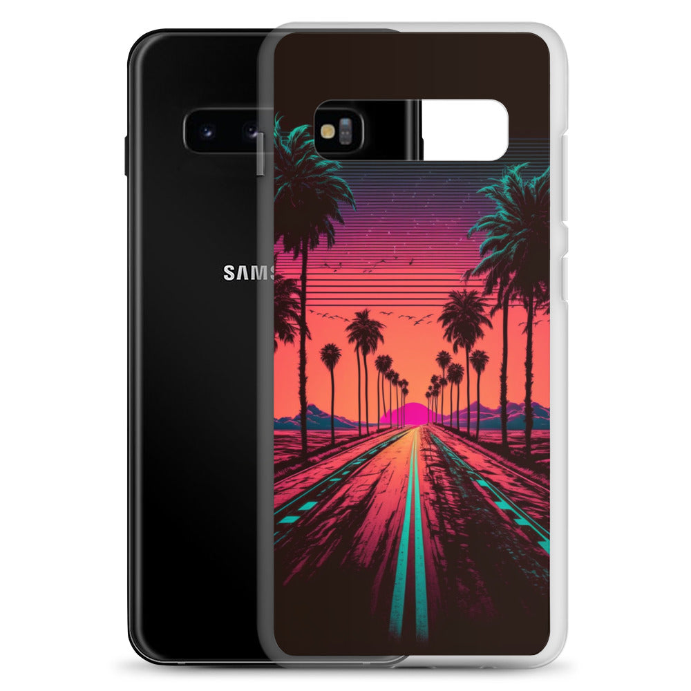 Samsung Case - Synthwave Open Road