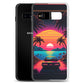 Samsung Case - Synthwave Ocean Sunset