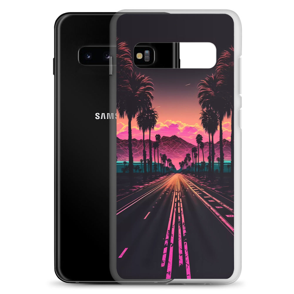 Samsung Case - Synthwave Highway