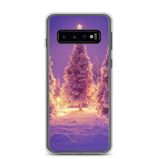 Samsung Case - Snowy Christmas Tree