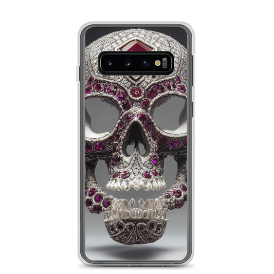 Samsung Case - Ornamental Ruby Skull