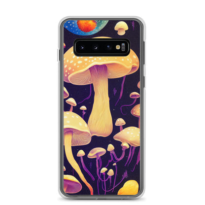 Samsung Phone Case - Mushrooms in Space