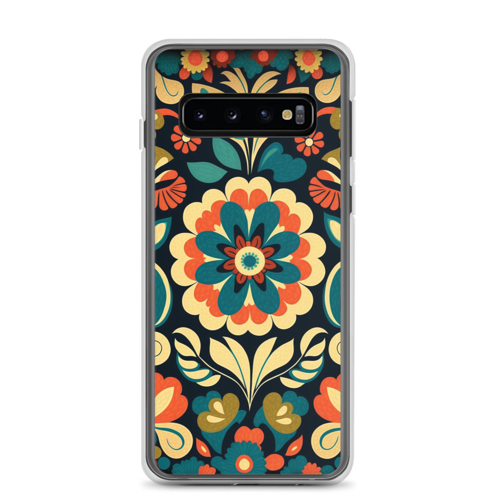 Samsung Case - Bright Floral Pattern