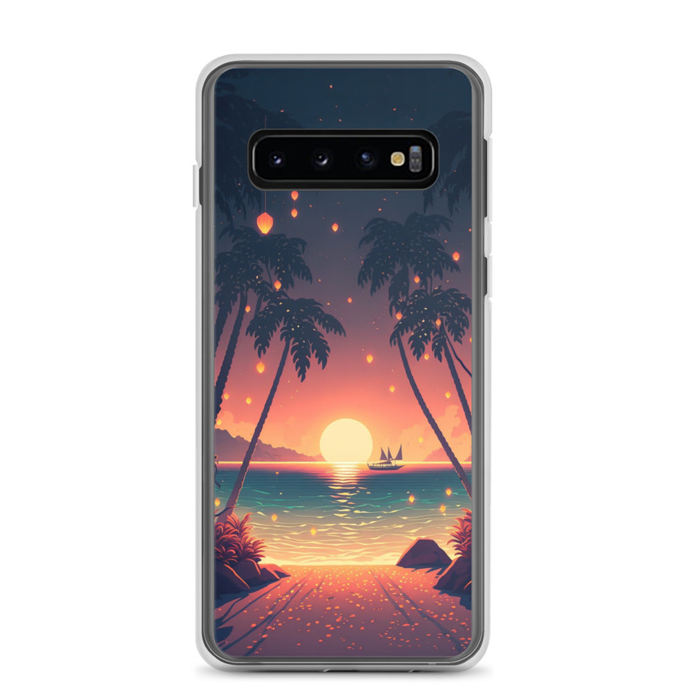 Samsung Case - Dancing Lights at Sunset