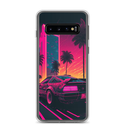 Samsung Case - Synthwave City Streets