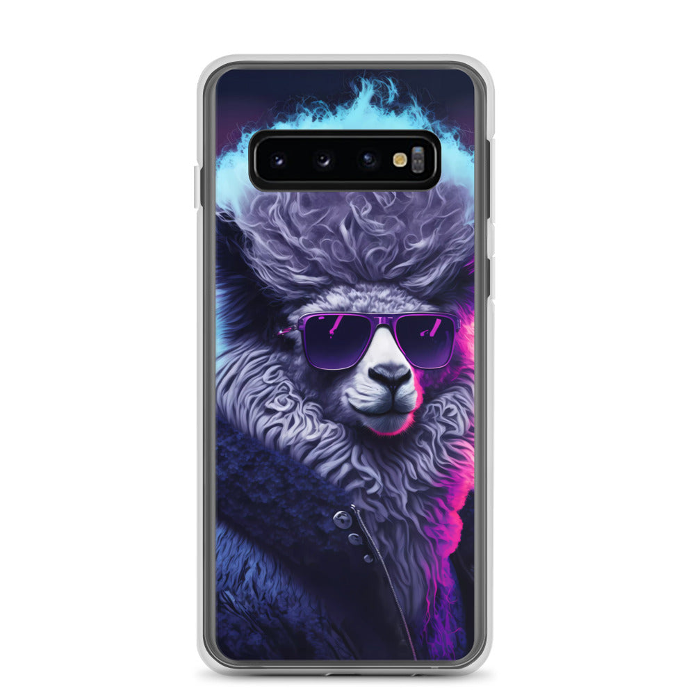 Samsung Case - Synthwave Punk Llama