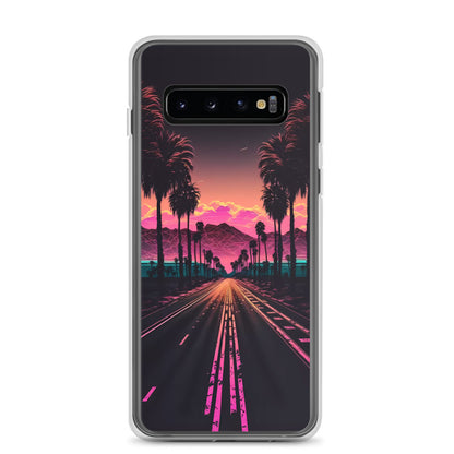 Samsung Case - Synthwave Highway