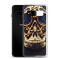 Samsung Case - Agate and Golden Skull