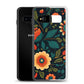 Samsung Case - Orange Florals