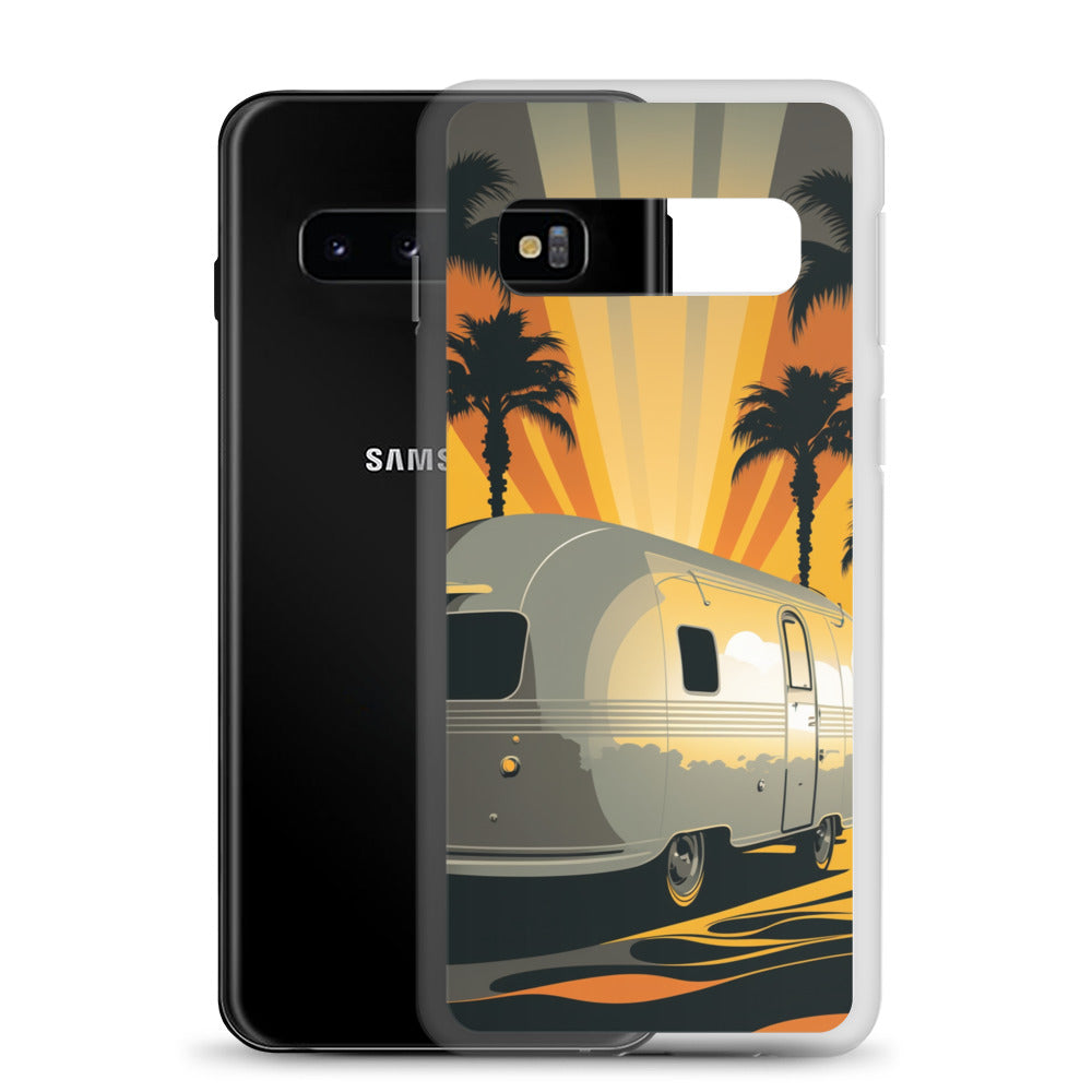 Samsung Case - Sunset Rays and Camper