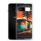 Samsung Case - Turquoise Camper at Beach Sunset