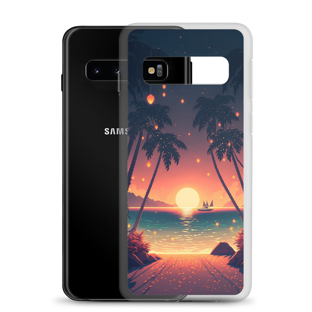 Samsung Case - Dancing Lights at Sunset