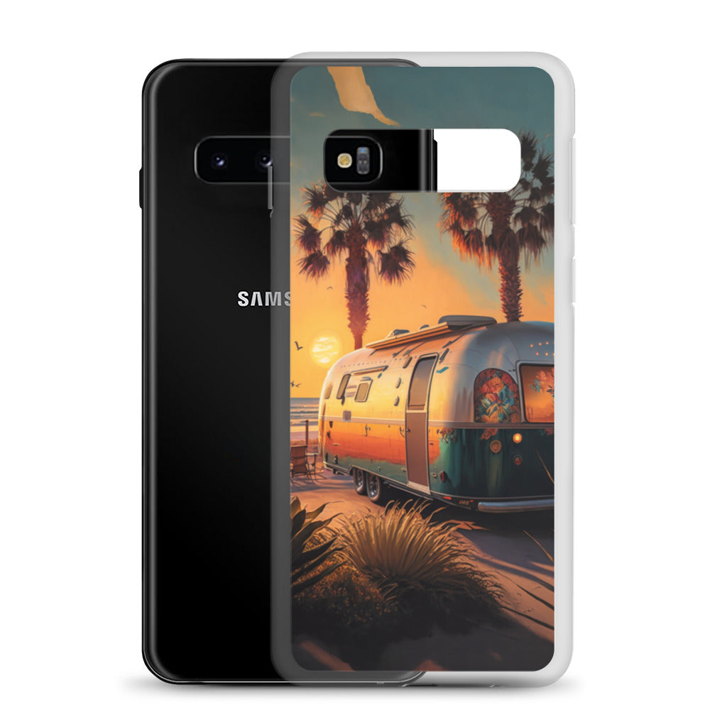Samsung Case - Sunset Beach Camper