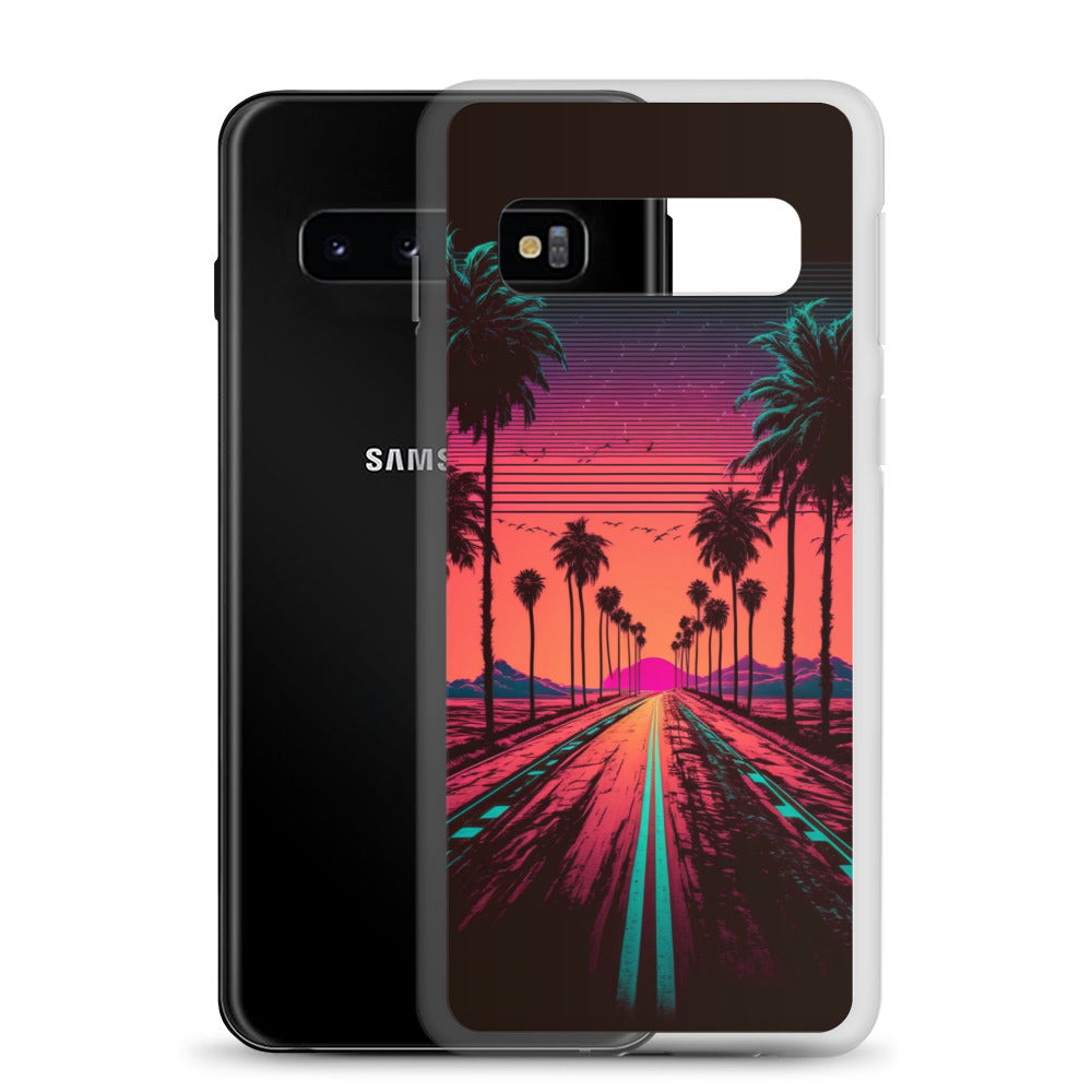Samsung Case - Synthwave Open Road