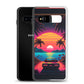 Samsung Case - Synthwave Ocean Sunset