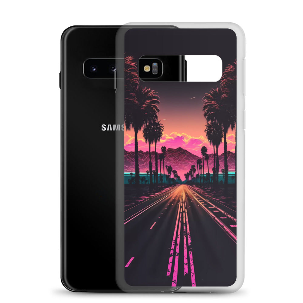 Samsung Case - Synthwave Highway