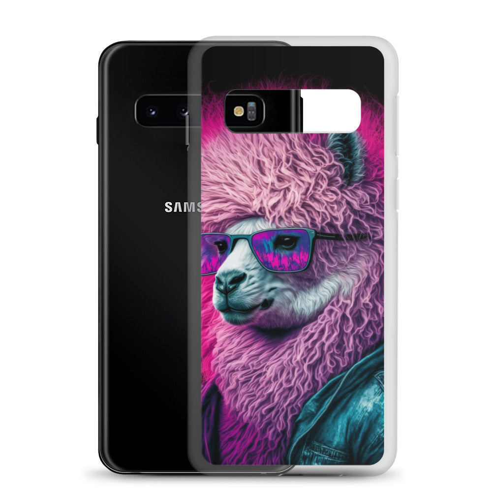 Samsung Case - Synthwave Smooth Llama