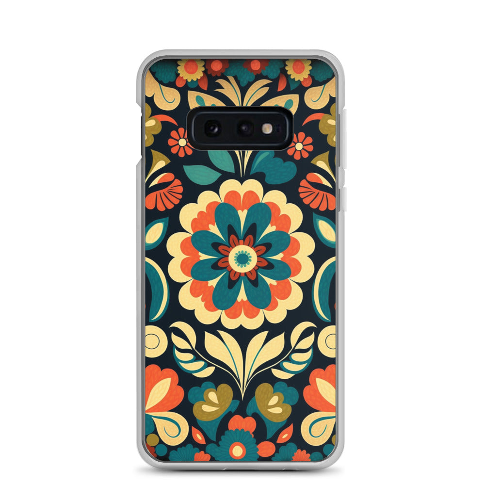Samsung Case - Bright Floral Pattern
