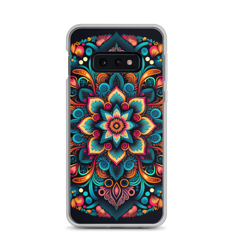 Samsung Case - Neon Mandala