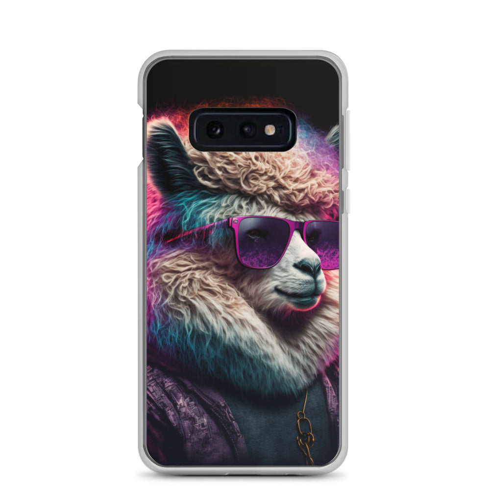 Samsung Case - Synthwave Cool Llama