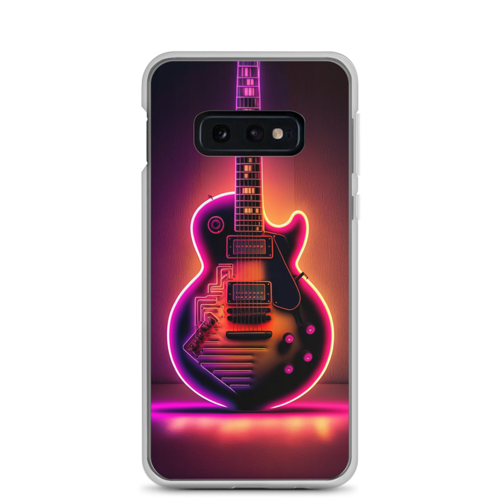 Samsung Case - Synthwave Electric Guitar