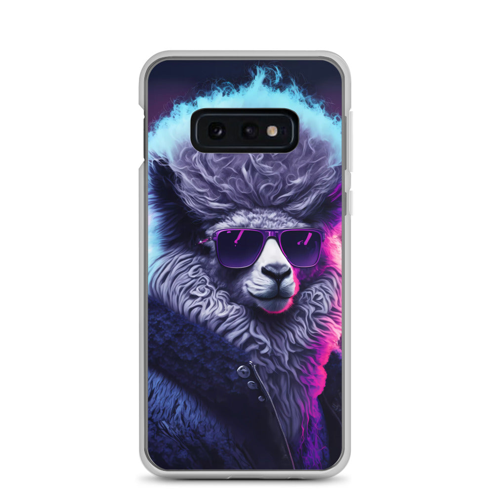 Samsung Case - Synthwave Punk Llama