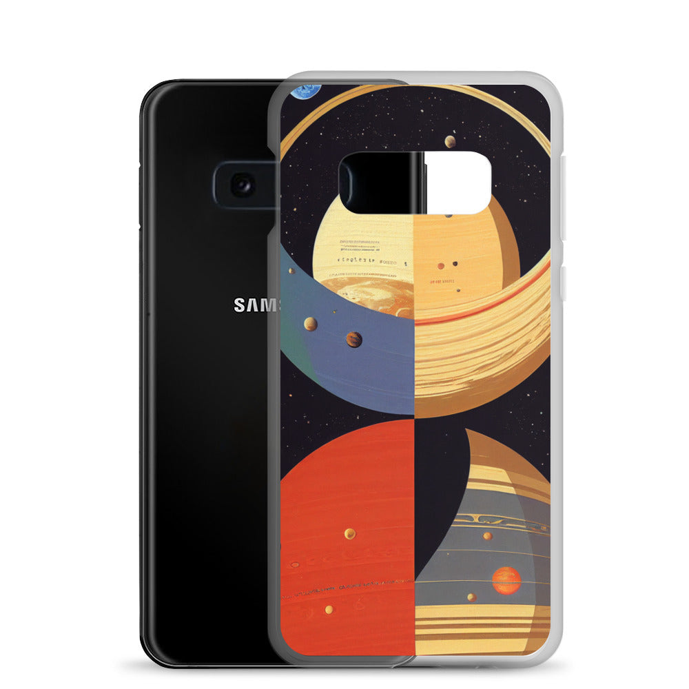 Samsung Case - Map of the Planets