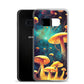 Samsung Phone Case - Mushrooms in Space