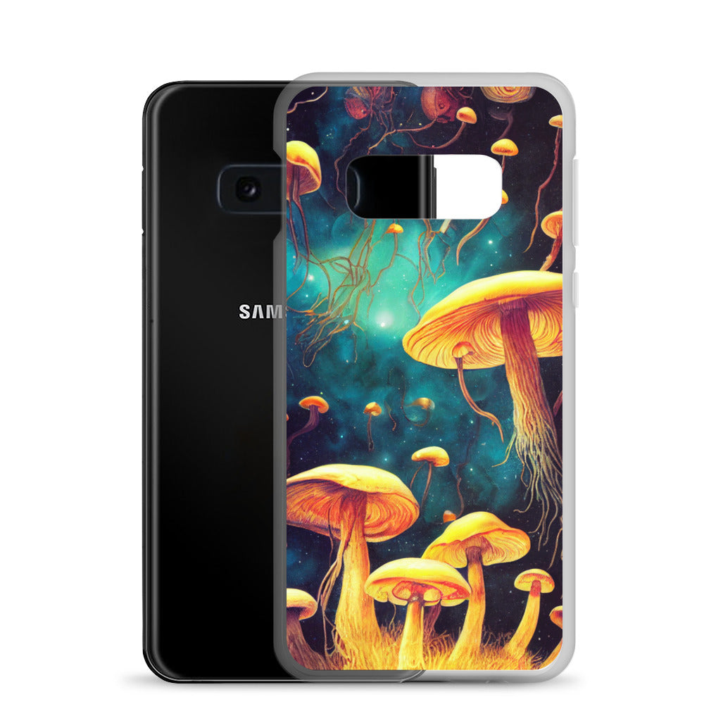Samsung Phone Case - Mushrooms in Space