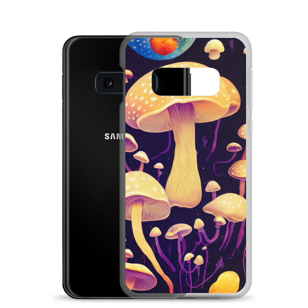 Samsung Phone Case - Mushrooms in Space