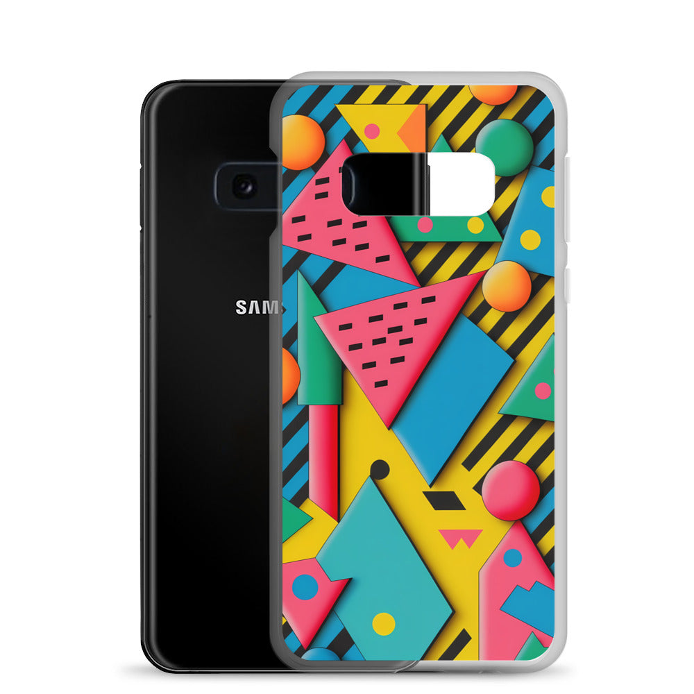 Samsung Case - 80s Dimensional Shapes