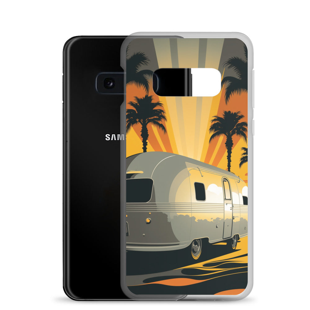 Samsung Case - Sunset Rays and Camper