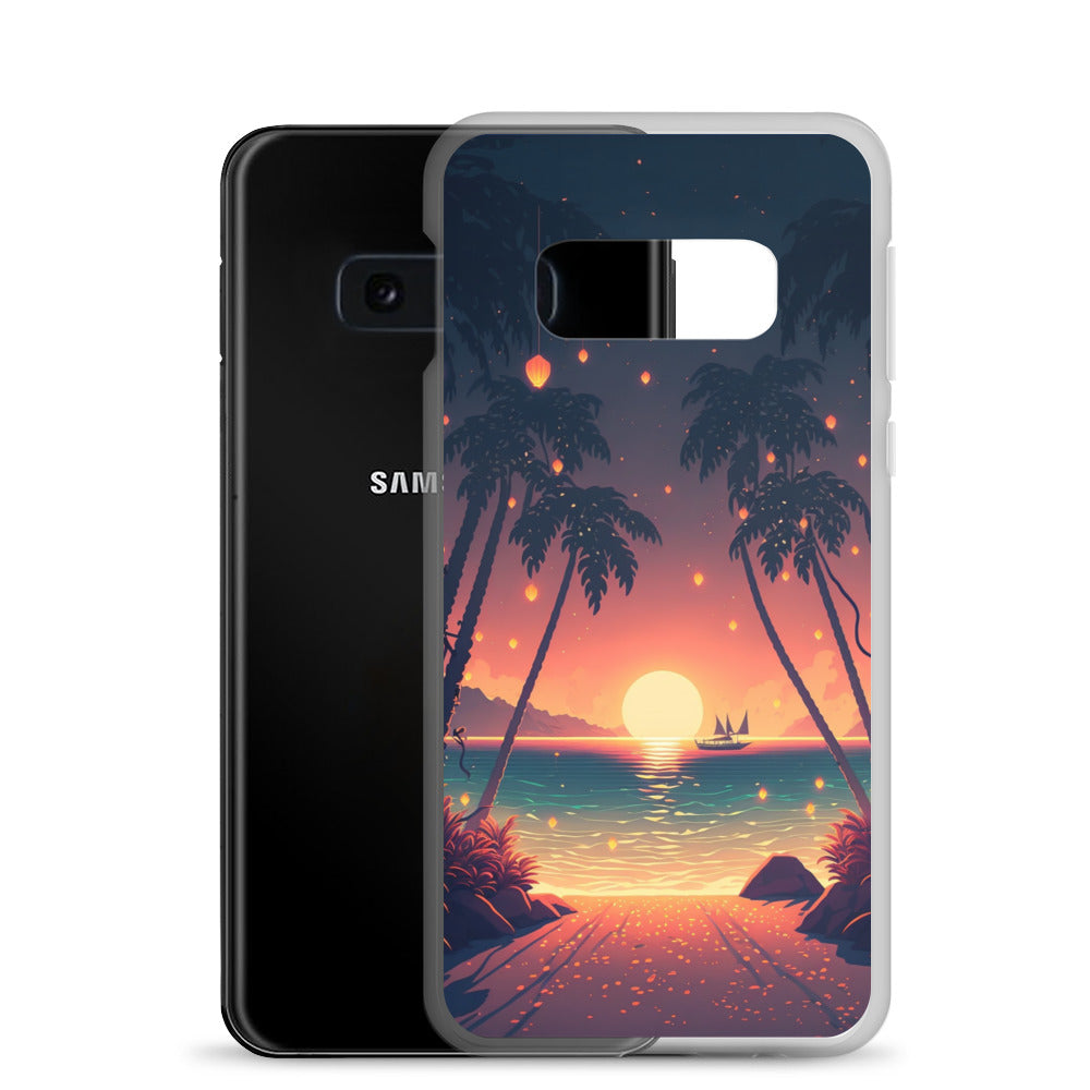 Samsung Case - Dancing Lights at Sunset