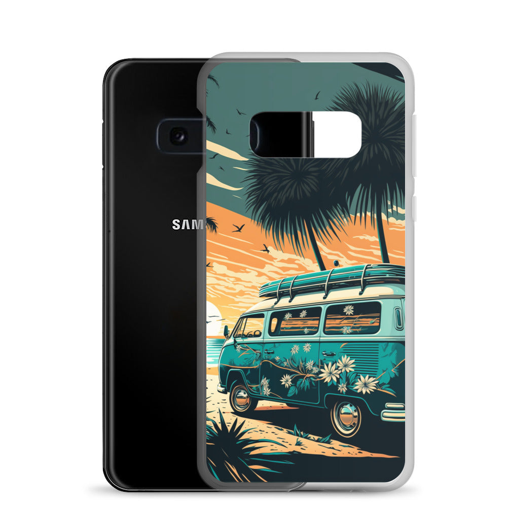 Samsung Case - Flower Surf Camper