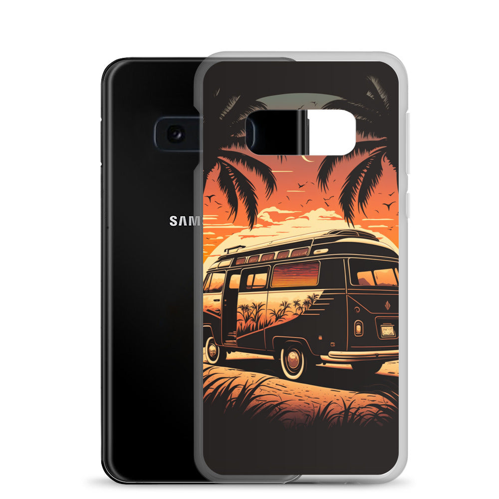 Samsung Case - Sunset Beach Camper