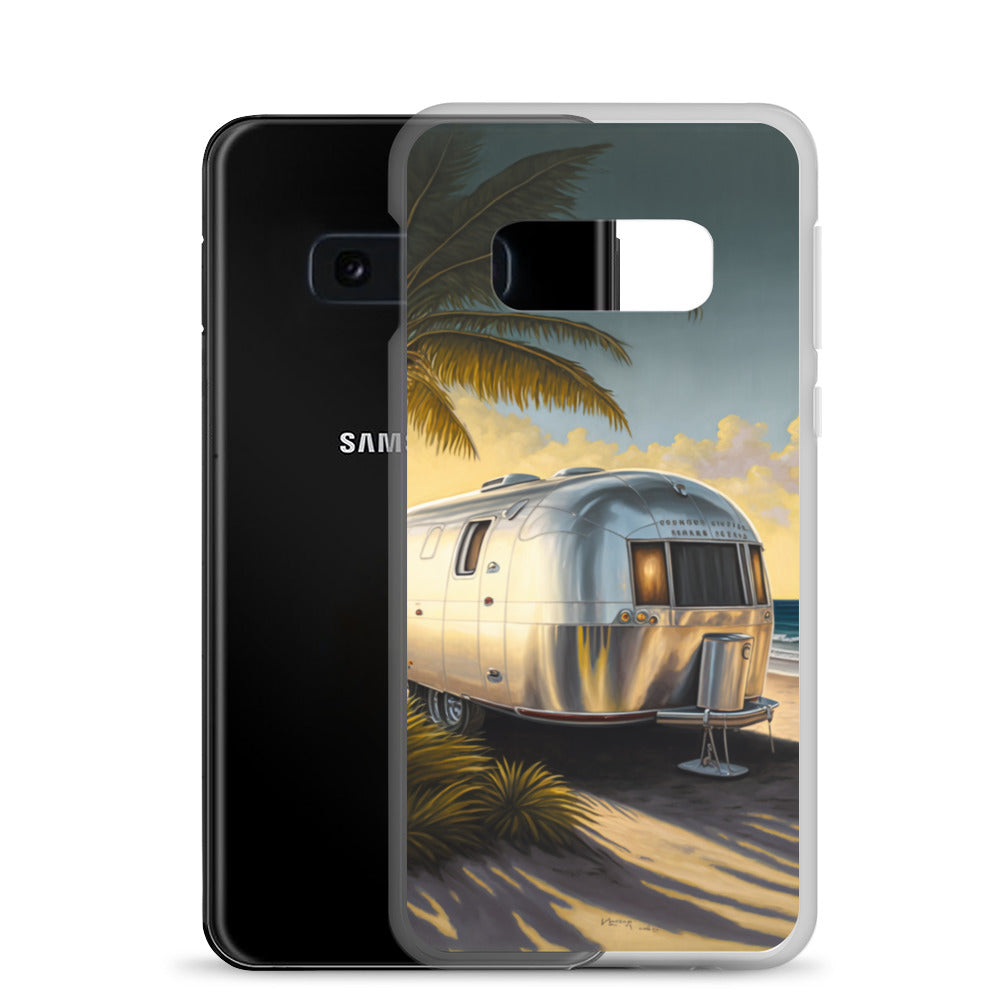 Samsung Case - Chrome Beach Camper
