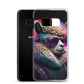 Samsung Case - Synthwave Cool Llama