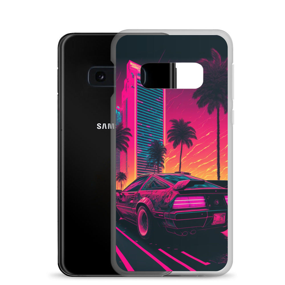 Samsung Case - Synthwave City Streets