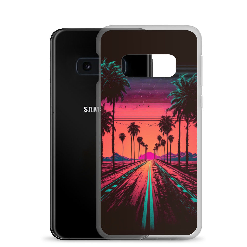 Samsung Case - Synthwave Open Road