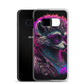 Samsung Case - Synthwave Leather Llama