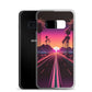 Samsung Case - Synthwave Mountain Sunset Highway