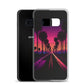 Samsung Case - Synthwave Palm Highway