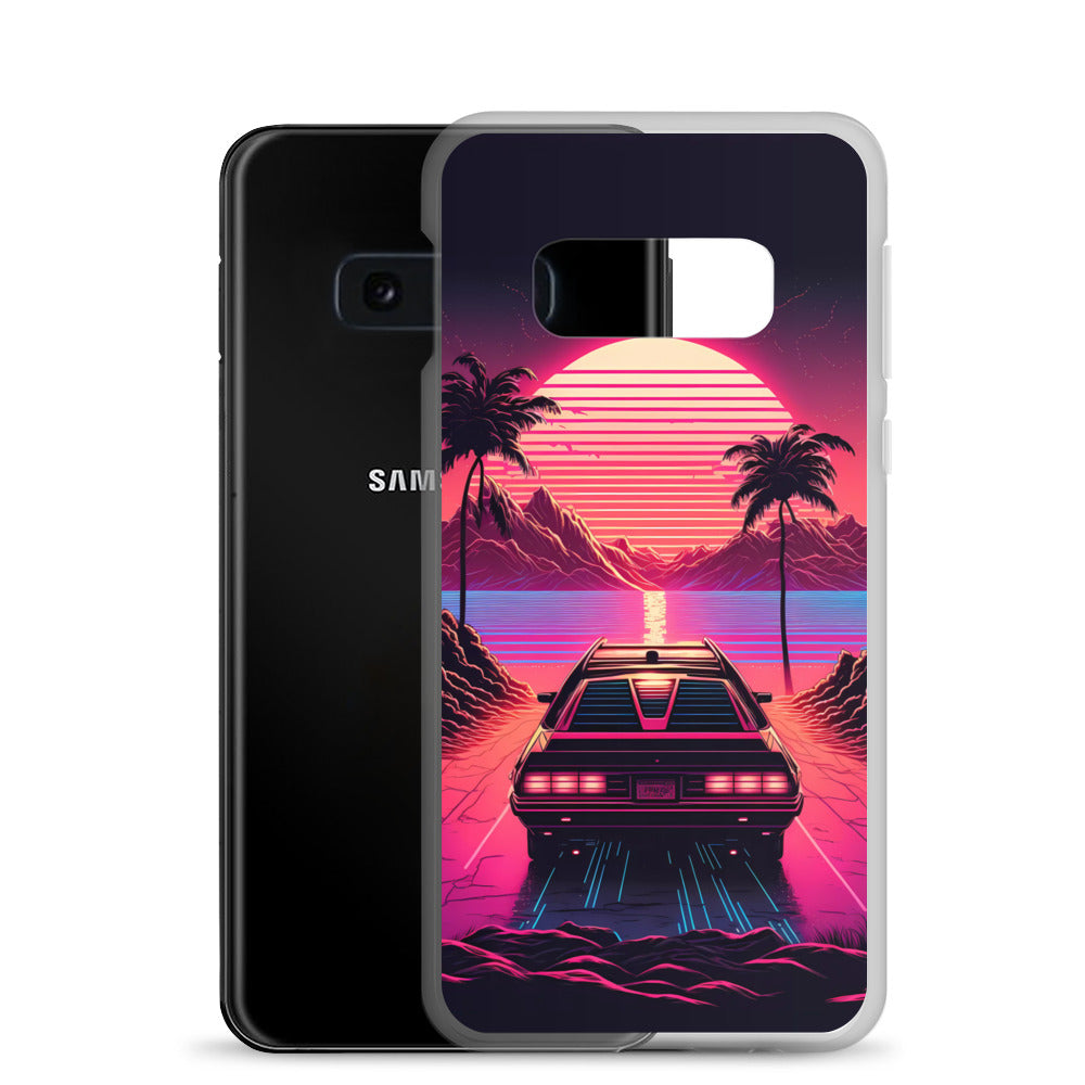Samsung Case - Synthwave Sunset
