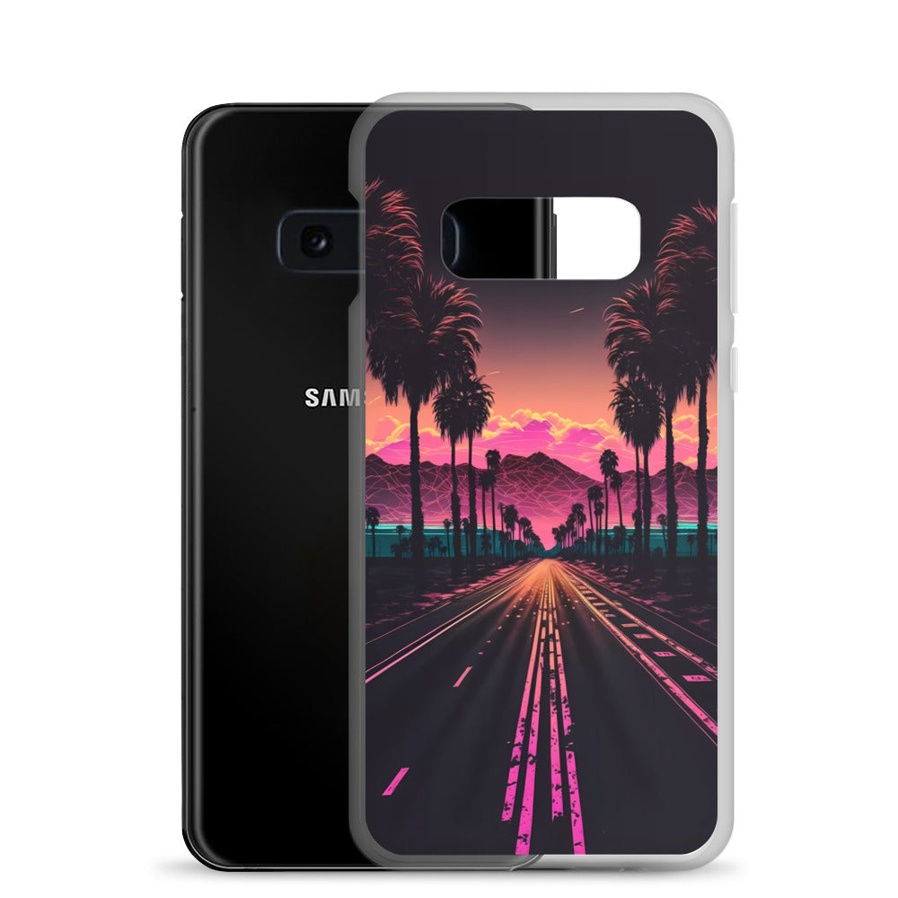 Samsung Case - Synthwave Highway