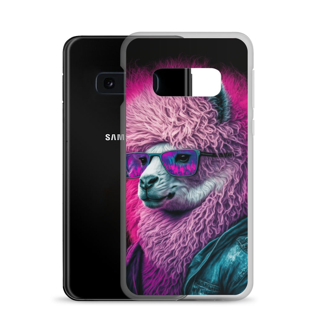 Samsung Case - Synthwave Smooth Llama