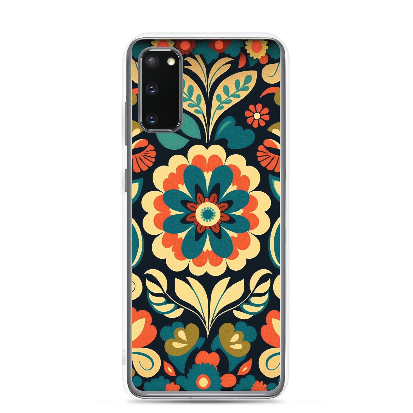 Samsung Case - Bright Floral Pattern