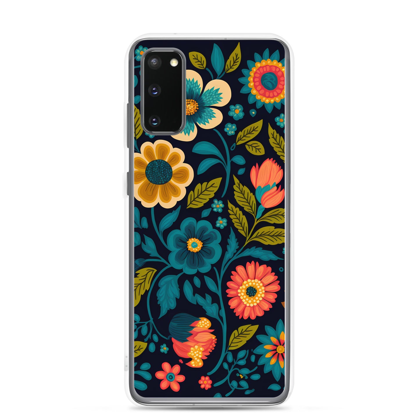 Samsung Case - Bright Mixed Blossoms