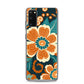 Samsung Case - Orange and Turquoise Blossom