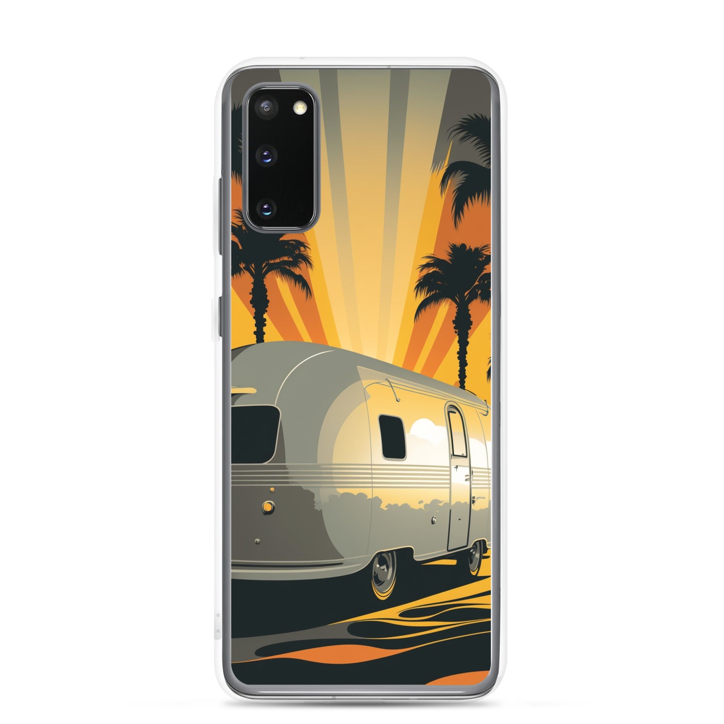 Samsung Case - Sunset Rays and Camper