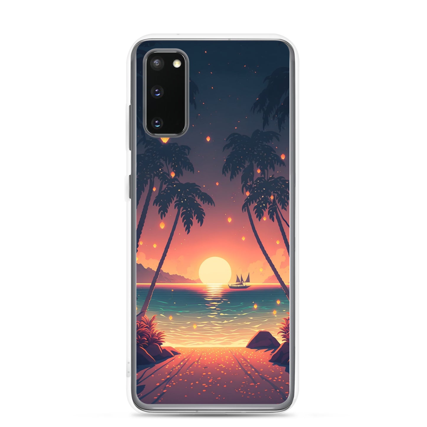 Samsung Case - Dancing Lights at Sunset